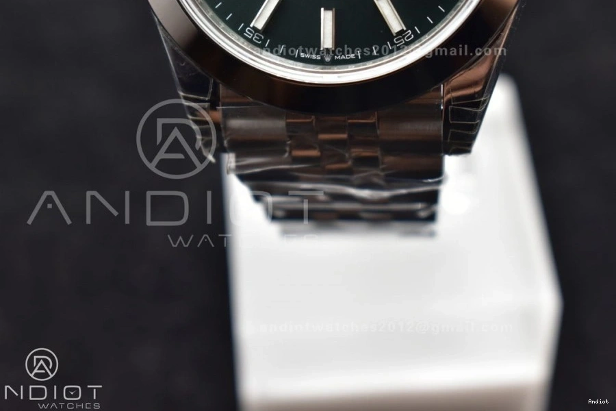 On 41 Best Jubilee VS3235 VSF 1:1 904L Dial DateJust Green SS Bracelet Edition 126300 0319